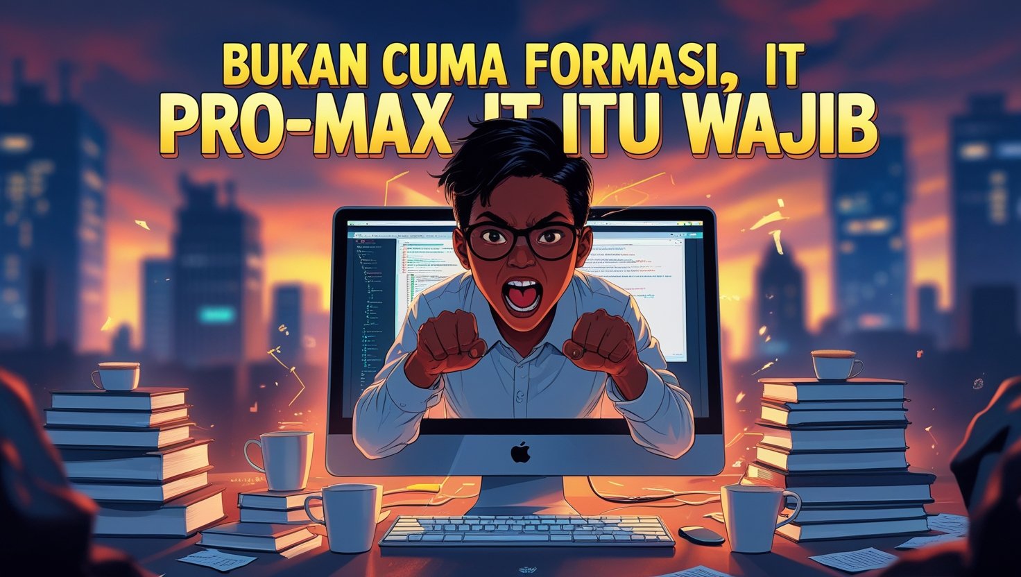 Bukan Cuma Formasi, IT yang Pro-Max Itu Wajib!