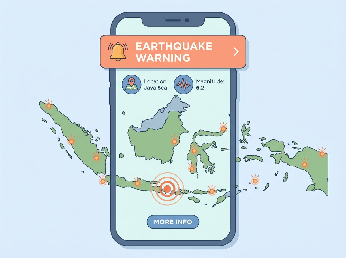 Belajar dari Gempa NTT: Kenapa HP Kita Belum Bisa "Alert" Otomatis Kayak di Jepang?