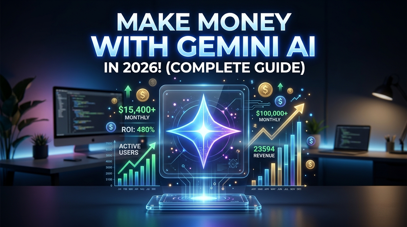 Cara Menghasilkan Uang dengan Google Gemini AI untuk Pemula (Panduan Lengkap 2026)